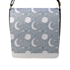 Cosmos T- Shirt Cute Baby Cosmic Pattern 7 Flap Closure Messenger Bag (l) by EnriqueJohnson