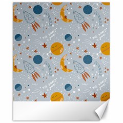 Cosmos T- Shirt Cute Baby Cosmic Pattern T- Shirt Canvas 16  X 20  by EnriqueJohnson