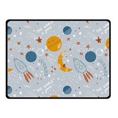 Cosmos T- Shirt Cute Baby Cosmic Pattern T- Shirt Fleece Blanket (small) by EnriqueJohnson