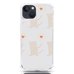 Cute Cat Pattern T- Shirt Cute Cat Pattern For Cat Lovers T- Shirt Iphone 13 Tpu Uv Print Case by EnriqueJohnson