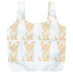 Cute Yorkie Pattern T- Shirt Yorkshire Terrier Cute Pattern T- Shirt Full Print Recycle Bag (XXXL) Front