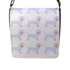 Dachshund Cute Pattern T- Shirt Dachshund Dog Breed Cute Pattern T- Shirt Flap Closure Messenger Bag (l) by EnriqueJohnson