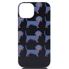 Dachshund Cute Pattern T- Shirt Dachshund Dog Breed Cute Pattern T- Shirt Iphone 14 Black Uv Print Case by EnriqueJohnson