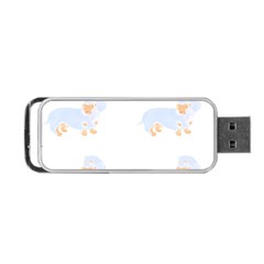 Dachshund Dog T- Shirt Dachshund Dog Pattern T- Shirt Portable Usb Flash (two Sides) by EnriqueJohnson