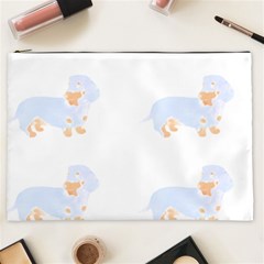 Dachshund Dog T- Shirt Dachshund Dog Pattern T- Shirt Cosmetic Bag (xxl) by EnriqueJohnson