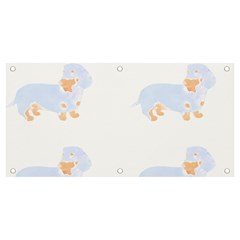 Dachshund Dog T- Shirt Dachshund Dog Pattern T- Shirt Banner And Sign 4  X 2  by EnriqueJohnson