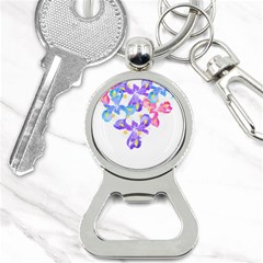 Daisies In Bloom T- Shirt Daisy Iris Heart Flower Floral Pattern Daisies T- Shirt Bottle Opener Key Chain by EnriqueJohnson