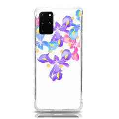 Daisies In Bloom T- Shirt Daisy Iris Heart Flower Floral Pattern Daisies T- Shirt Samsung Galaxy S20plus 6 7 Inch Tpu Uv Case by EnriqueJohnson