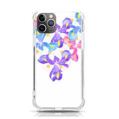 Daisies In Bloom T- Shirt Daisy Iris Heart Flower Floral Pattern Daisies T- Shirt Iphone 11 Pro 5 8 Inch Tpu Uv Print Case by EnriqueJohnson