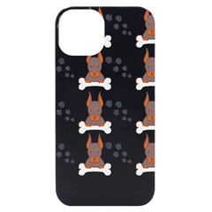 Doberman Pinscher T- Shirt Doberman Pinscher Dog Pattern T- Shirt Iphone 14 Black Uv Print Case by EnriqueJohnson