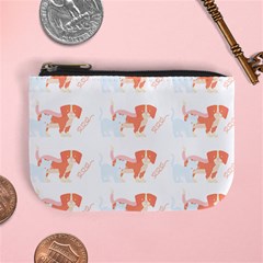 Dog And Cat Pattern T- Shirtdog And Cat Lover Pattern T- Shirt Mini Coin Purse by EnriqueJohnson