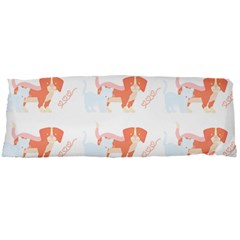 Dog And Cat Pattern T- Shirtdog And Cat Lover Pattern T- Shirt Body Pillow Case Dakimakura (two Sides)