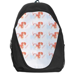 Dog And Cat Pattern T- Shirtdog And Cat Lover Pattern T- Shirt Backpack Bag by EnriqueJohnson