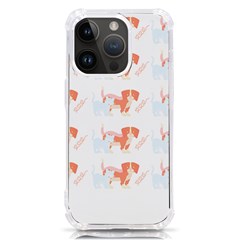 Dog And Cat Pattern T- Shirtdog And Cat Lover Pattern T- Shirt Iphone 14 Pro Tpu Uv Print Case by EnriqueJohnson