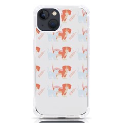 Dog And Cat Pattern T- Shirtdog And Cat Lover Pattern T- Shirt Iphone 13 Tpu Uv Print Case by EnriqueJohnson