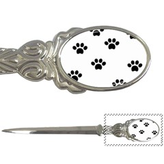 Dog Paw Print T- Shirt Paw Pattern 6 Letter Opener by EnriqueJohnson