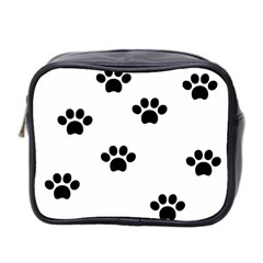 Dog Paw Print T- Shirt Paw Pattern 6 Mini Toiletries Bag (two Sides) by EnriqueJohnson