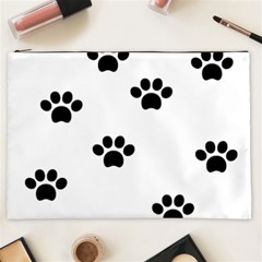 Dog Paw Print T- Shirt Paw Pattern 6 Cosmetic Bag (xxl) by EnriqueJohnson