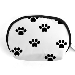 Dog Paw Print T- Shirt Paw Pattern 6 Accessory Pouch (medium) by EnriqueJohnson