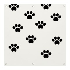 Dog Paw Print T- Shirt Paw Pattern 6 Banner And Sign 3  X 3  by EnriqueJohnson