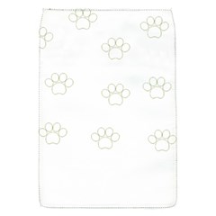 Dog Paw Print T- Shirt Paw Pattern T- Shirt Removable Flap Cover (s) by EnriqueJohnson