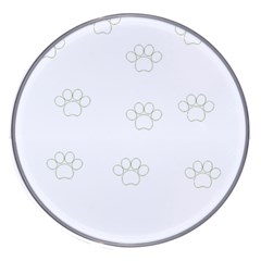 Dog Paw Print T- Shirt Paw Pattern T- Shirt Wireless Fast Charger(white) by EnriqueJohnson