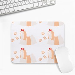 Dog Shih Tzu T- Shirtshih Tzu Dog Pattern T- Shirt Small Mousepad by EnriqueJohnson