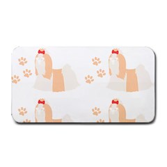 Dog Shih Tzu T- Shirtshih Tzu Dog Pattern T- Shirt Medium Bar Mat by EnriqueJohnson