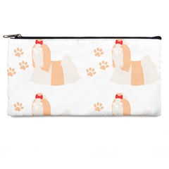 Dog Shih Tzu T- Shirtshih Tzu Dog Pattern T- Shirt Pencil Case by EnriqueJohnson