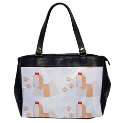 Dog Shih Tzu T- Shirtshih Tzu Dog Pattern T- Shirt Oversize Office Handbag by EnriqueJohnson