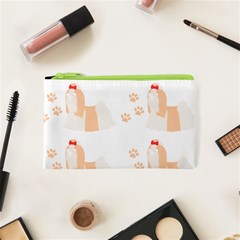 Dog Shih Tzu T- Shirtshih Tzu Dog Pattern T- Shirt Cosmetic Bag (XS)