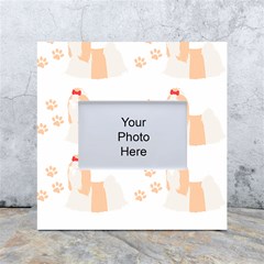 Dog Shih Tzu T- Shirtshih Tzu Dog Pattern T- Shirt White Box Photo Frame 4  X 6  by EnriqueJohnson