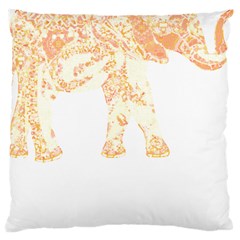 Elephant Lover T- Shirtelephant T- Shirt Large Cushion Case (one Side) by EnriqueJohnson