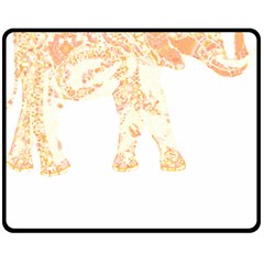 Elephant Lover T- Shirtelephant T- Shirt Two Sides Fleece Blanket (medium) by EnriqueJohnson