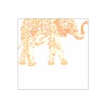 Elephant Lover T- Shirtelephant T- Shirt Satin Bandana Scarf 22  x 22  Front