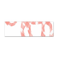 Elephant T- Shirt Pink Elephant T- Shirt Sticker (bumper) by EnriqueJohnson