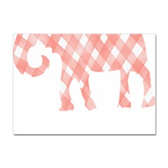 Elephant T- Shirt Pink Elephant T- Shirt Sticker A4 (10 Pack) by EnriqueJohnson