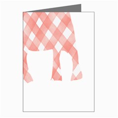 Elephant T- Shirt Pink Elephant T- Shirt Greeting Cards (pkg Of 8) by EnriqueJohnson