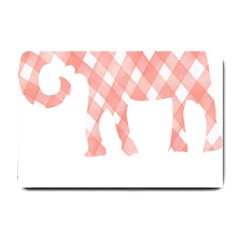 Elephant T- Shirt Pink Elephant T- Shirt Small Doormat by EnriqueJohnson