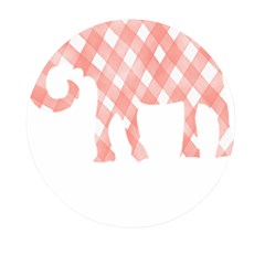 Elephant T- Shirt Pink Elephant T- Shirt Mini Round Pill Box by EnriqueJohnson