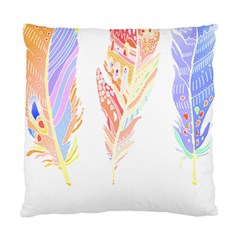 Feathers Design T- Shirtfeathers T- Shirt (1) Standard Cushion Case (two Sides) by EnriqueJohnson