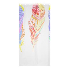 Feathers Design T- Shirtfeathers T- Shirt (1) Shower Curtain 36  X 72  (stall)  by EnriqueJohnson