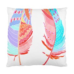 Feathers Design T- Shirtfeathers T- Shirt (2) Standard Cushion Case (two Sides) by EnriqueJohnson