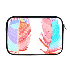 Feathers Design T- Shirtfeathers T- Shirt (2) Apple Macbook Pro 17  Zipper Case by EnriqueJohnson