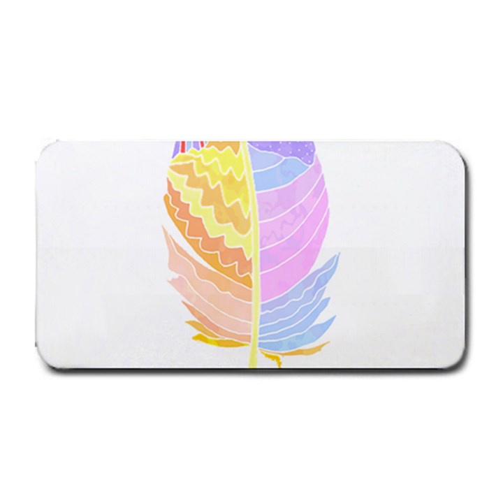 Feathers Design T- Shirtfeathers T- Shirt (3) Medium Bar Mat