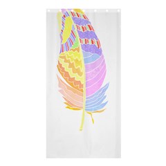 Feathers Design T- Shirtfeathers T- Shirt (3) Shower Curtain 36  X 72  (stall)  by EnriqueJohnson