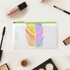 Feathers Design T- Shirtfeathers T- Shirt (3) Cosmetic Bag (xs) by EnriqueJohnson