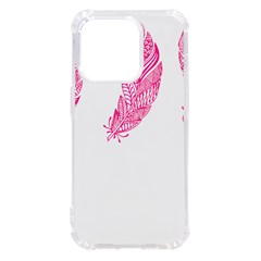 Feathers T- Shirt T H R E E I N K E D T A T T O O F E A T H E R S T- Shirt Iphone 14 Pro Tpu Uv Print Case