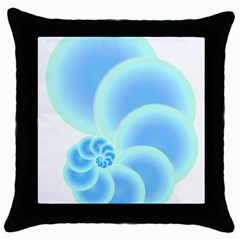 Fibonacci Spiral T- Shirt Fibonacci Spiral T- Shirt Throw Pillow Case (black) by EnriqueJohnson