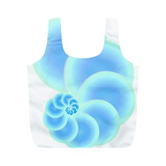 Fibonacci Spiral T- Shirt Fibonacci Spiral T- Shirt Full Print Recycle Bag (m) by EnriqueJohnson